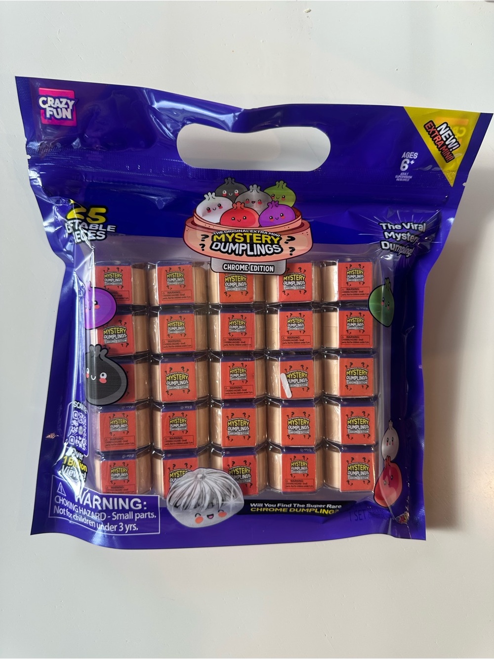 25 Pack of RMS Mystery Mini Dumplings - Chrome Edition